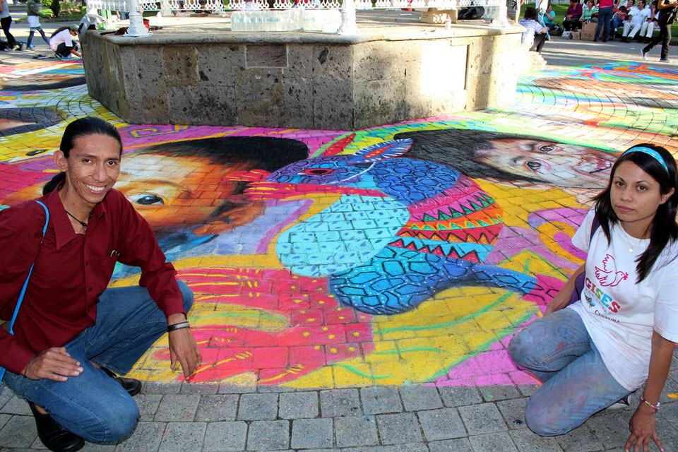 Gises por la Paz_Madonnari