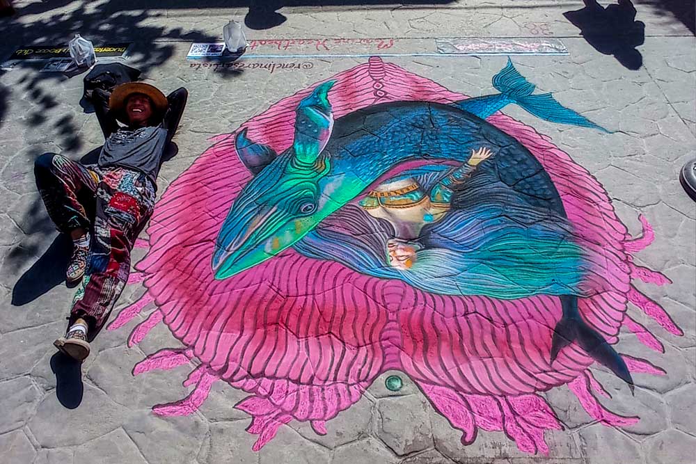 Bucerias Chalk Art Walk