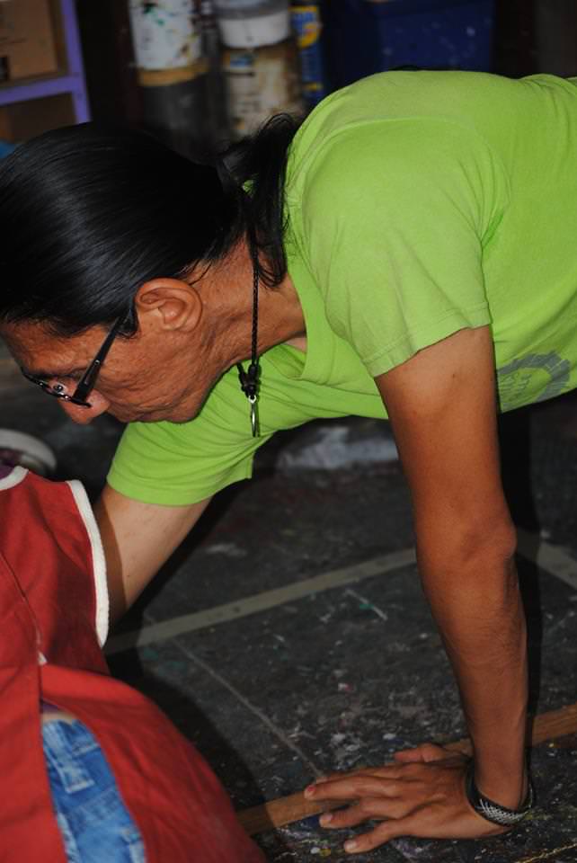 René Linares Taller Madonnari para niños