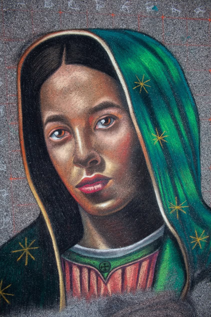 Madonnari Virgen de Guadalupe